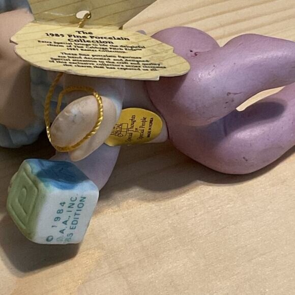 3 Vintage Ceramic Cabbage Patch Kids Baby Figures 1984, OAA Inc. 84 Edition - Picture 4 of 8